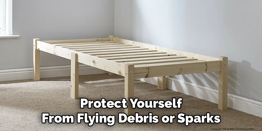 Protect Yourself From Flying Debris or Sparks