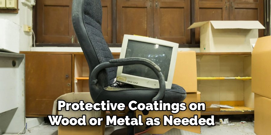 Protective Coatings on Wood or Metal as Needed
