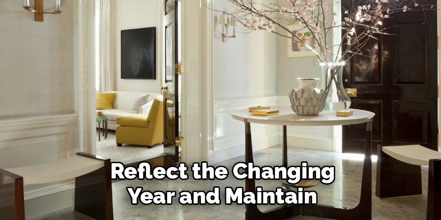 Reflect the Changing Year and Maintain