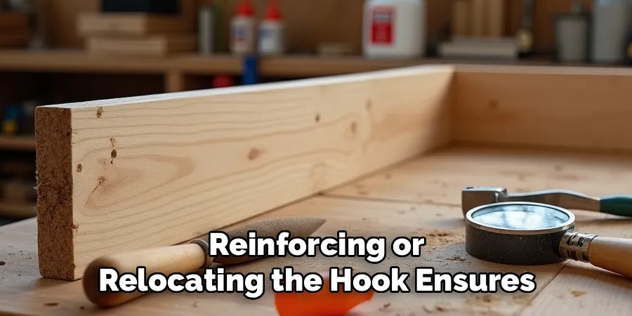 Reinforcing or Relocating the Hook Ensures
