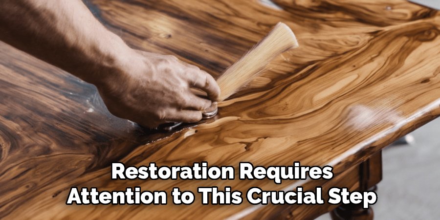 Restoration Requires Attention to This Crucial Step