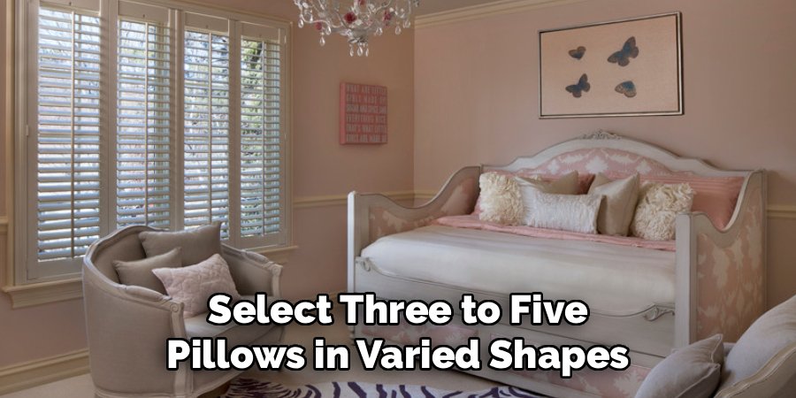 Select Three to Five Pillows in Varied Shapes