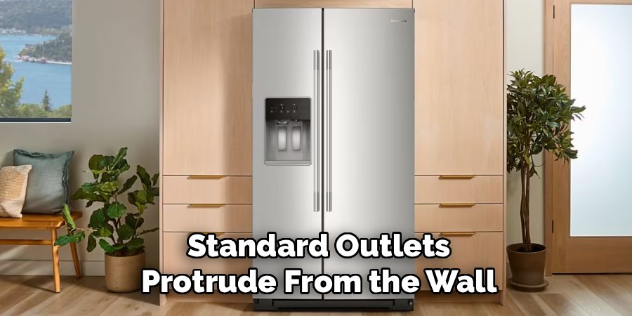 Standard Outlets Protrude From the Wall