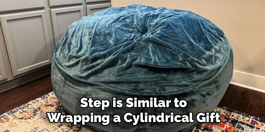 Step is Similar to
Wrapping a Cylindrical Gift