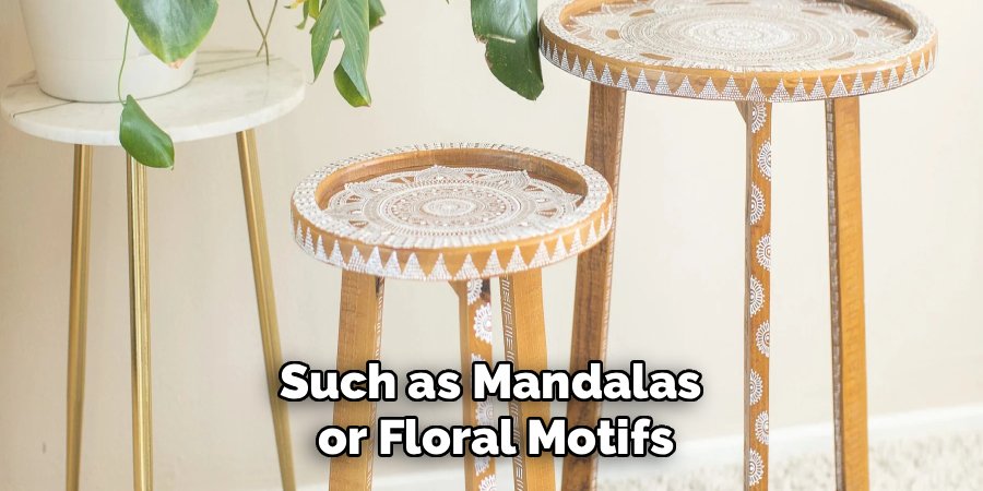 Such as Mandalas or Floral Motifs