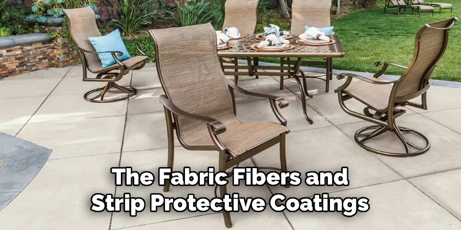 The Fabric Fibers and Strip Protective Coatings