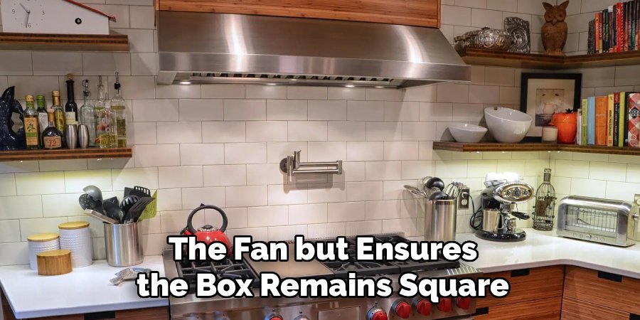 The Fan but Ensures the Box Remains Square