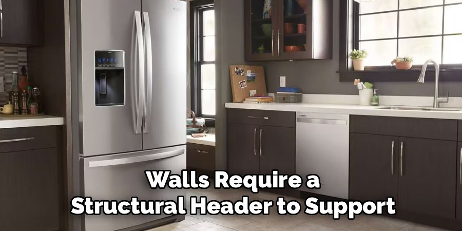 Walls Require a Structural Header to Support
