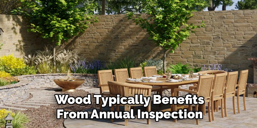 Wood Typically Benefits From Annual Inspection