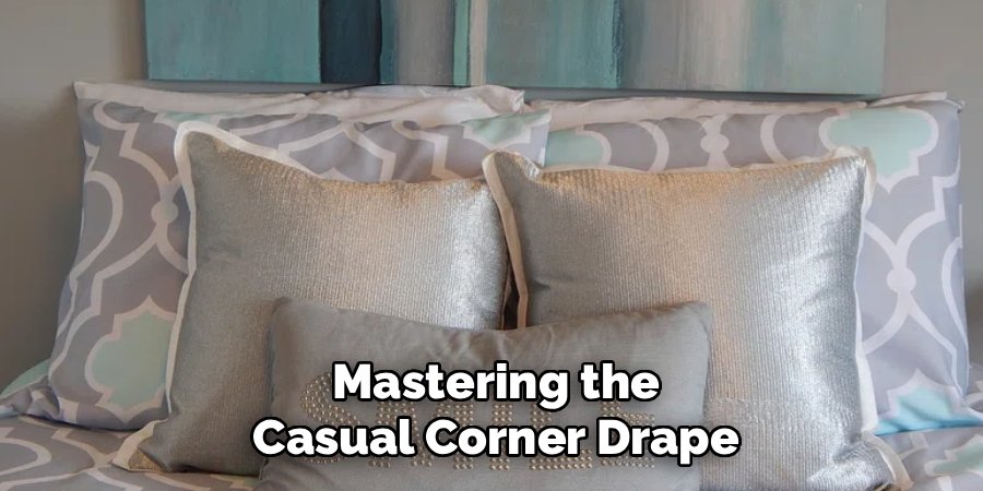 Mastering the Casual Corner Drape