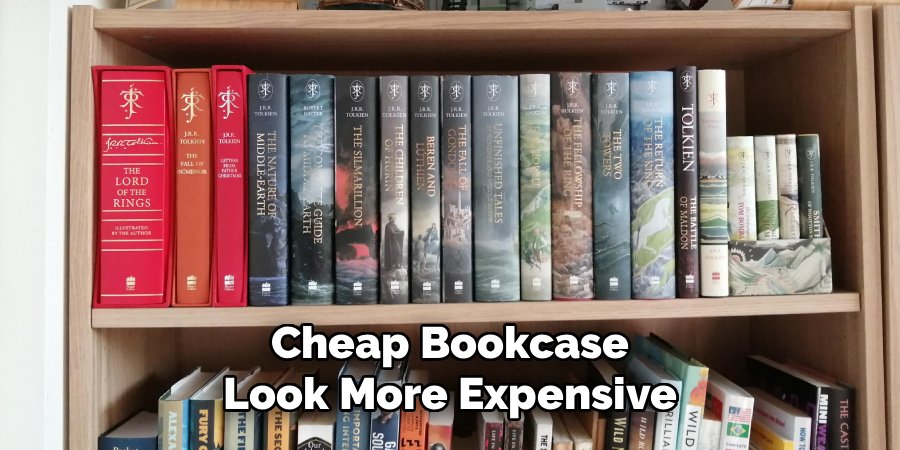 Cheap Bookcase Look More Expensive